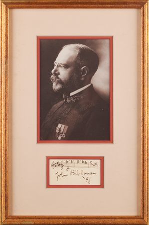 Lot #566 John Philip Sousa Autograph Musical