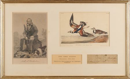 Lot #494 John J. Audubon Signature