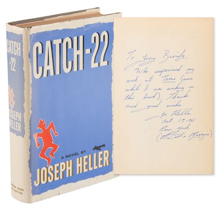 Lot #530 Joseph Heller Signed Book - Catch-22