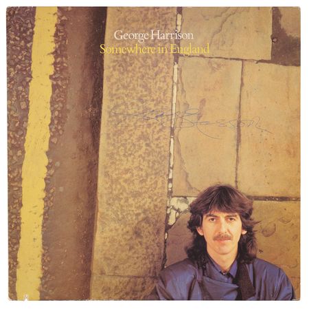 Lot #577 Beatles: George Harrison Signed Album -