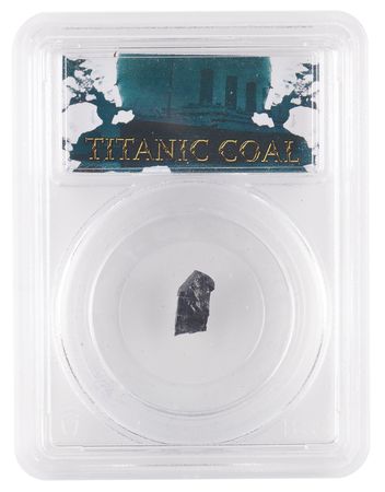 Lot #310 Titanic: Coal Piece Recovered from Wreck Site - Image 2