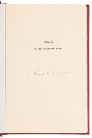 Lot #83 Richard Nixon (2) Signed Books - Memoirs and The Real War - Image 2
