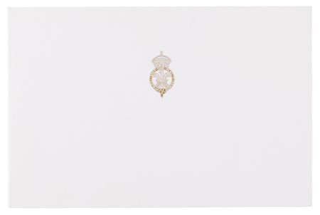 Lot #167 King Charles III Signed Christmas Card (1980) - Image 2