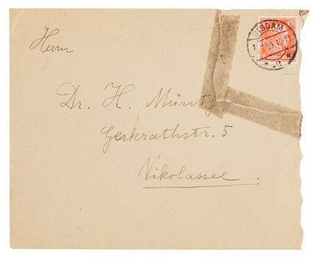 Lot #277 Albert Einstein Autograph Letter Signed on Hamiltonian Mechanics with Extensive Equations on Covariance and Invariance - Image 2