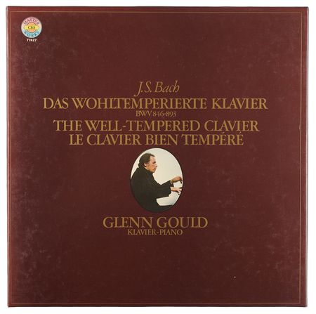 Lot #559 Glenn Gould Signed Album - Bach: The Well-Tempered Clavier - Image 2