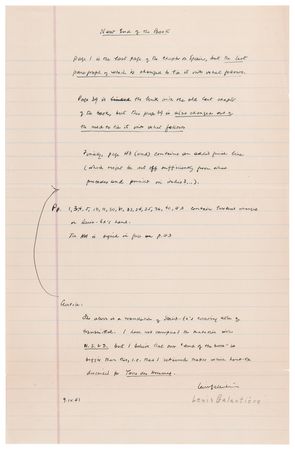 Lot #541 Antoine de Saint-Exupery Hand-Annotated and Signed Typescript Draft for Wind, Sand and Stars - Image 7