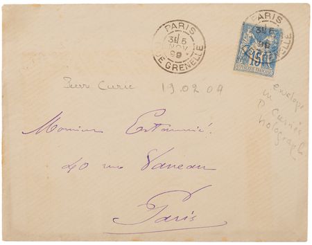 Lot #267 Pierre Curie Autograph Letter Signed on Microscopes - Image 4