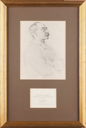 Lot #533 Rudyard Kipling Signature
