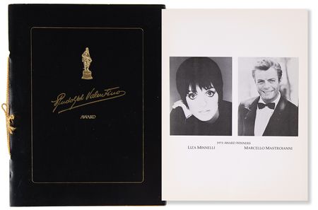 Lot #728 Liza Minnelli's Rodolfo Valentino Award (1975) - Image 5