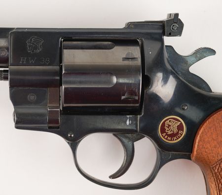 Lot #359 Al Capone: Sonny Capone's Arminius Model HW 38 'Titan Tiger' .38 Special Revolver with Palmetto Pistol Club Shooting Medal - Image 11