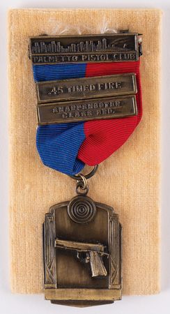 Lot #359 Al Capone: Sonny Capone's Arminius Model HW 38 'Titan Tiger' .38 Special Revolver with Palmetto Pistol Club Shooting Medal - Image 14
