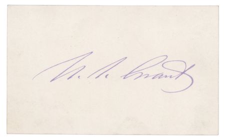 Lot #45 U. S. Grant Signature as President - Image 1
