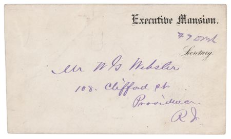 Lot #45 U. S. Grant Signature as President - Image 2