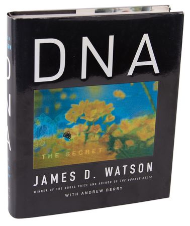 Lot #290 James D. Watson Signed Book - DNA: The Secret of Life - Image 2
