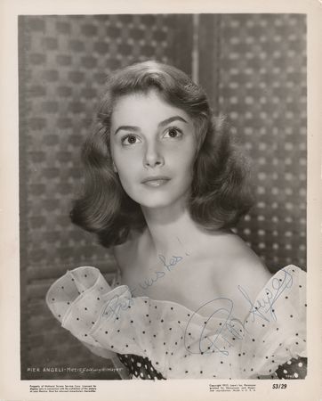 Lot #682 Pier Angeli Signed Photograph