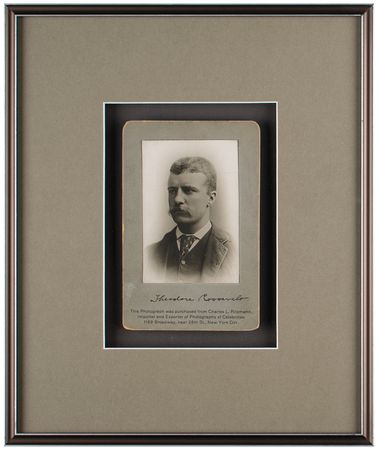 Lot #105 Theodore Roosevelt Signed Photograph - Image 1