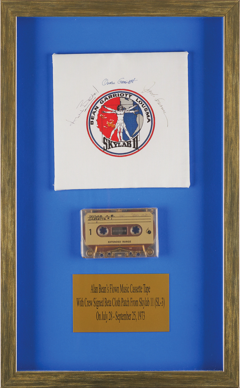 Lot 6364 Skylab 3 Cassette Tape - From the Personal Collection of Alan Bean [Attested Flown by Amy Bean]