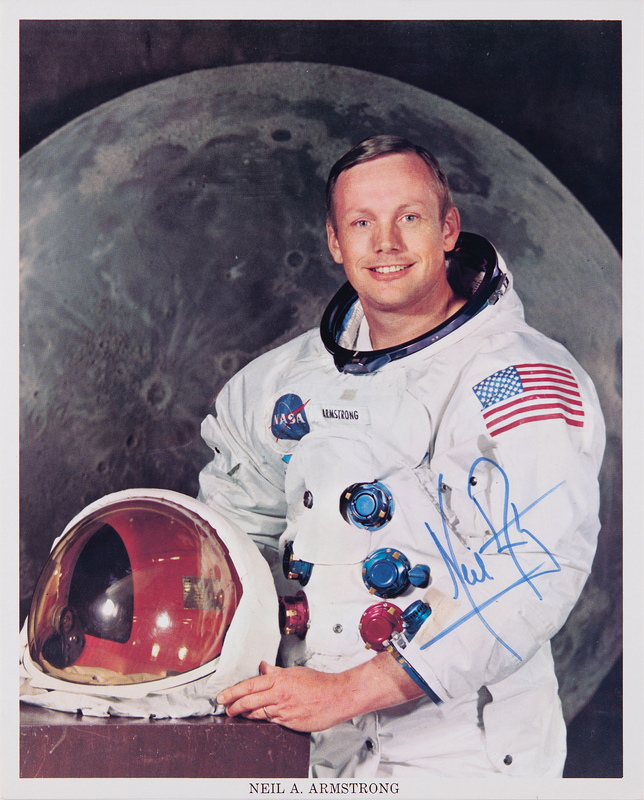 Lot 6172 Neil Armstrong Signed Photograph