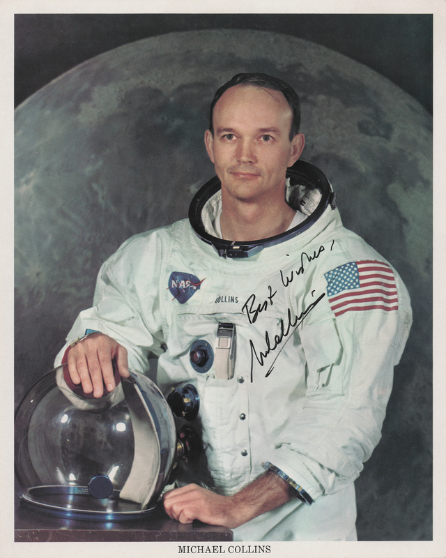 Lot 6181 Michael Collins Signed Photograph