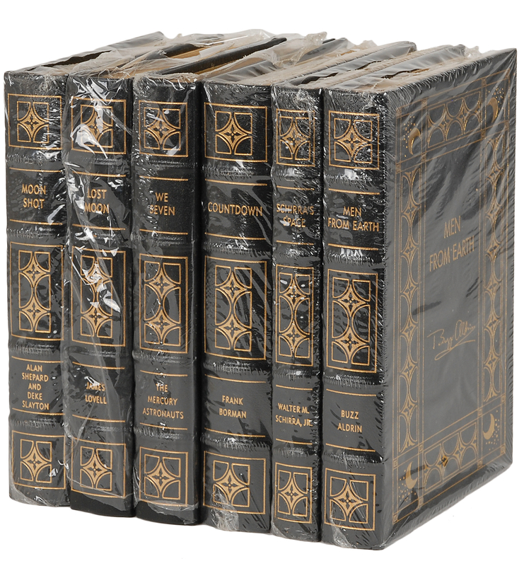 Lot 6322 The Astronaut's Library (6) Signed Books with Aldrin, Lovell, and Shepard