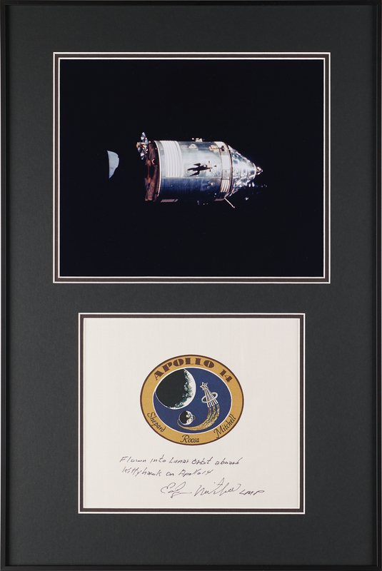 Lot 6226 Apollo 14 Flown Beta Patch - Flight-Certified by Edgar Mitchell