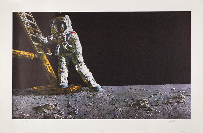 Lot 6180 Paul Calle Signed 'The Great Moment' Print (Ltd. Ed. #909/950) - 37˝ x 24.5˝