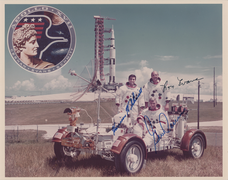 Lot 6306 Apollo 17 Signed Photograph