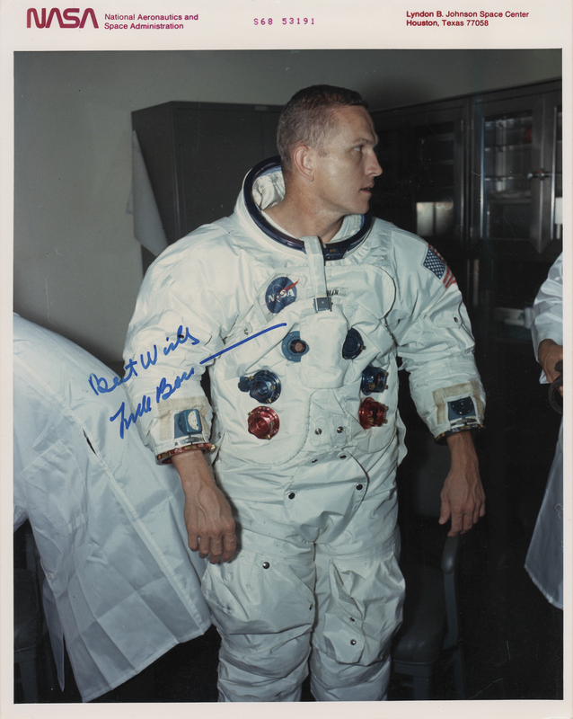 Lot 6107 Frank Borman Signed Photograph