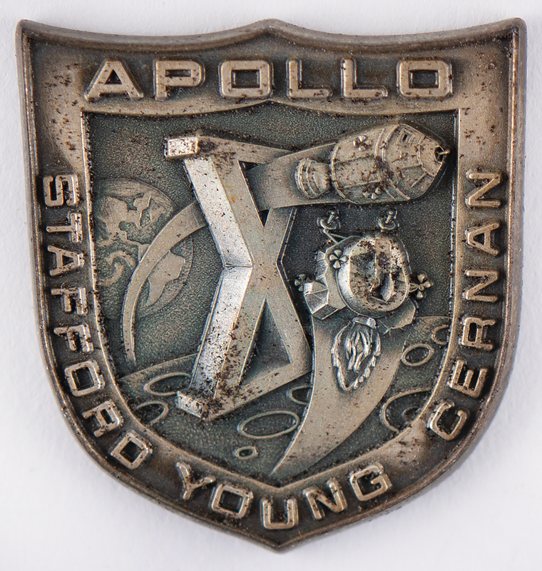 Lot 6112 Apollo 10 Flown Robbins Medallion - From the Personal Collection of William E. Thornton