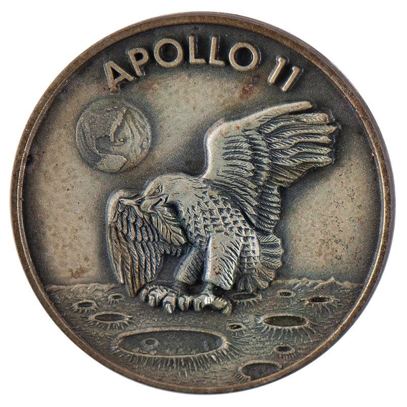 Lot 6130 Apollo 11 Flown Robbins Medallion - From the Personal Collection of William E. Thornton