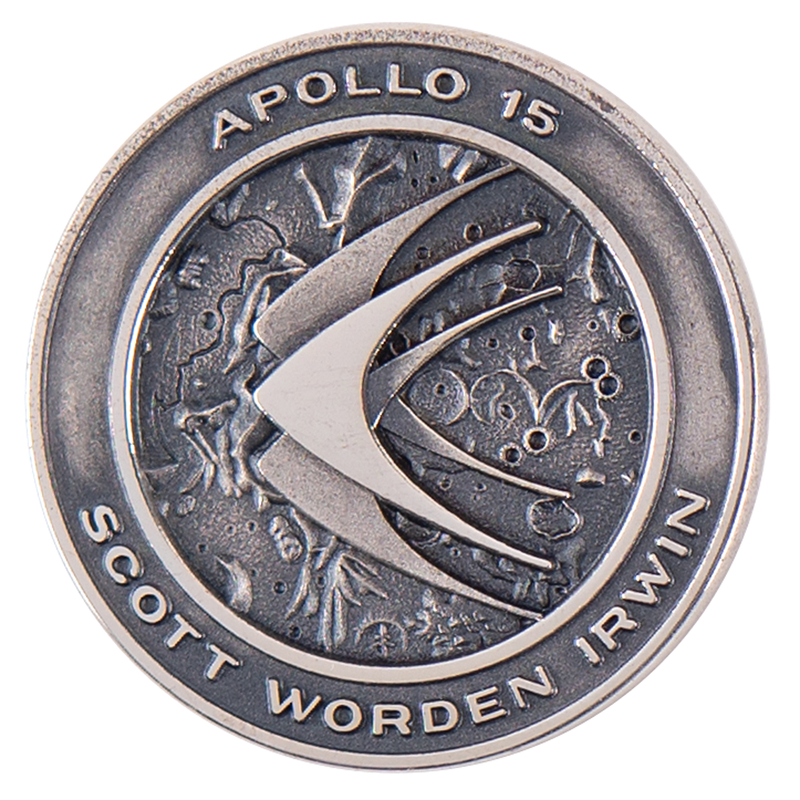 Lot 6265 Apollo 15 Flown Robbins Medallion - From the Personal Collection of William E. Thornton