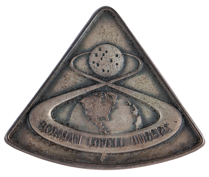 Lot 6097 Apollo 8 Flown Robbins Medallion - From the Personal Collection of William E. Thornton