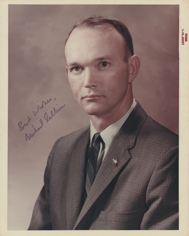 Lot 6182 Michael Collins Signed Photograph