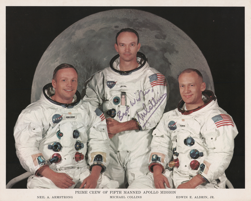Lot 6183 Michael Collins Signed Photograph