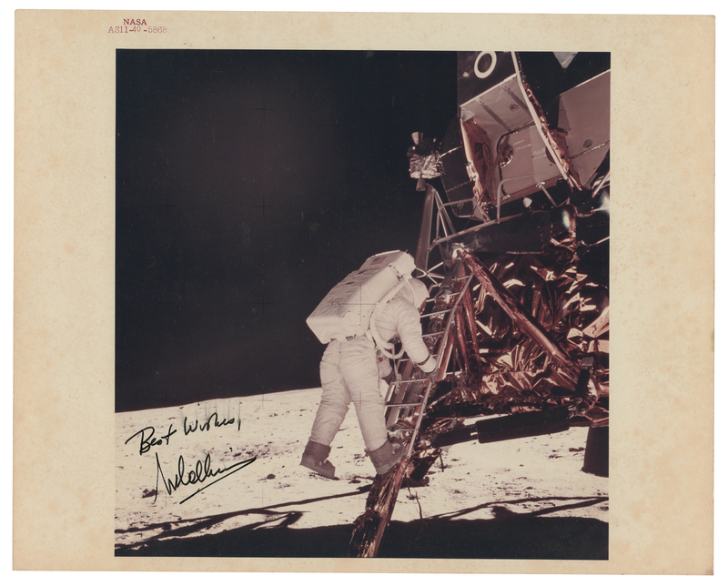 Lot 6184 Michael Collins Signed Photograph