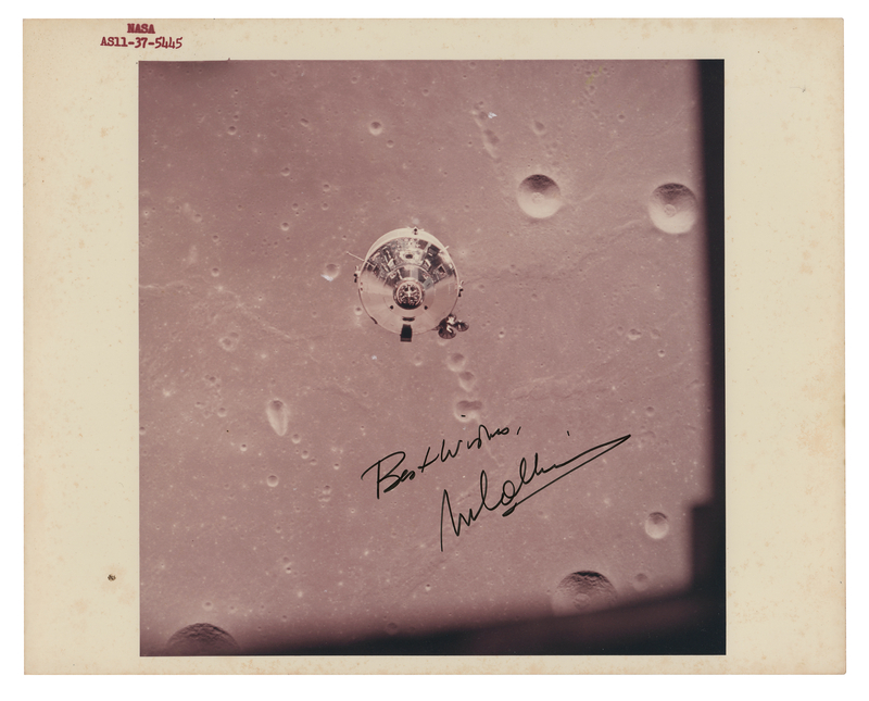 Lot 6185 Michael Collins Signed Photograph