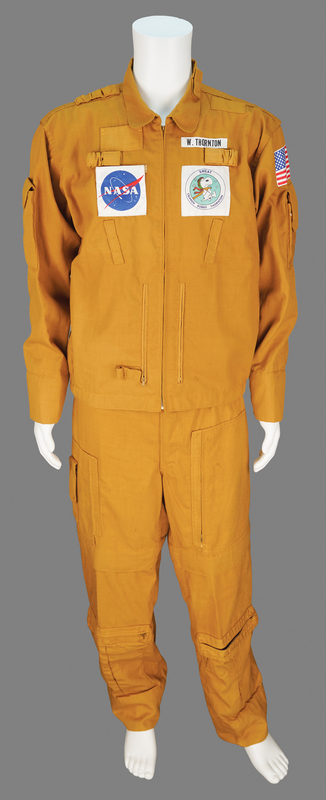 Lot 6371 Skylab Medical Experiment Altitude Test (SMEAT) Jacket and Trouser Assemblies - From the Personal Collection of William E. Thornton