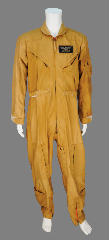 Lot 6352 Apollo-Era NASA-Issued 'Mustard Yellow' Flight Suit - From the Personal Collection of William E. Thornton