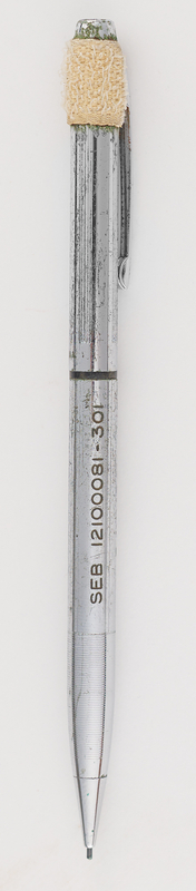 Lot 6423 STS-51-B Mechanical Pencil [Attested Flown] - From the Personal Collection of William E. Thornton