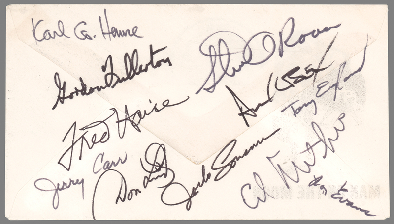 Lot 6319 Apollo Astronauts (11) Signed Cover with Bean, Mitchell, Evans, and Haise