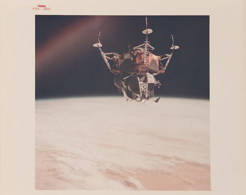 Lot 6110 Apollo 9 Original 'Type 1' Photograph - Lunar Module 'Spider'