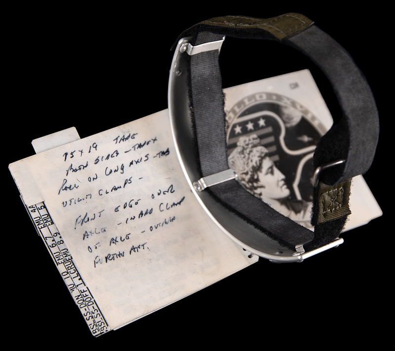 Lot 6299 Apollo 17 Flown and Lunar Surface-Used EVA-2 Cuff Checklist - From the Personal Collection of Gene Cernan