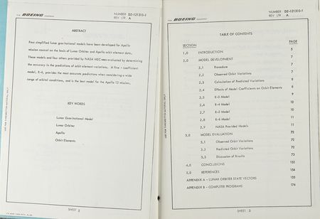 Lot #6326 Apollo Lunar Gravitational Model Development Report - Image 2
