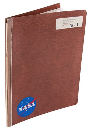 Lot #6355 Mercury-Atlas 4 Mission Rules Notebook - From the Personal Collection of Gene Kranz - Image 2
