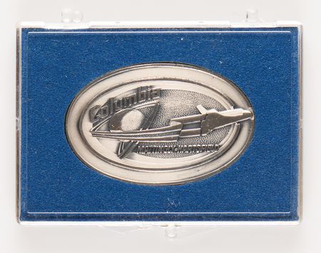 Lot #6416 STS-4 Unflown Robbins Medallion - From the Personal Collection of Edgar Mitchell - Image 3