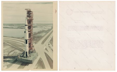 Lot #6239 Edgar Mitchell Signed NASA Photos (5) - From the Personal Collection of Edgar Mitchell - Image 2