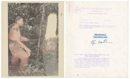 Lot #6239 Edgar Mitchell Signed NASA Photos (5) - From the Personal Collection of Edgar Mitchell - Image 6