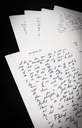 Lot #6273 Jim Irwin Handwritten 'Labor Day' Speech