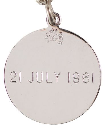 Lot #6034 Liberty Bell 7 Flown Roosevelt Dime - From the Personal Collection of Gus Grissom - Image 3
