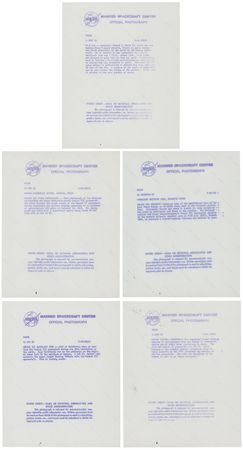 Lot #6356 Paul A. Lachance NASA Archive of (37) Early Astronaut-Signed Photographs and (22) Gemini and Apollo-era Space Food Packages - Image 5